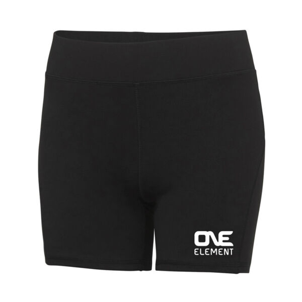 One Element - Ladies Training Shorts Thumbnail
