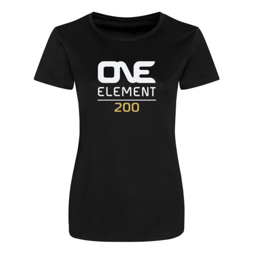 One Element - 200 Club - Ladies Smooth Wicking T-Shirt Thumbnail