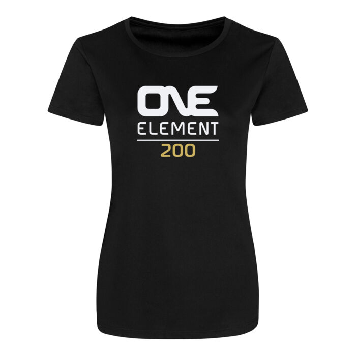 One Element - 200 Club - Ladies Smooth Wicking T-Shirt Thumbnail