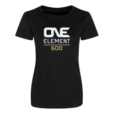 One Element 600 Club  - 600 Club - Ladies Smooth Wicking T-Shirt Thumbnail